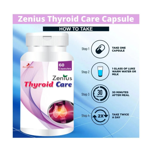 Zenius India Thyroid Care  Capsules (60cap)