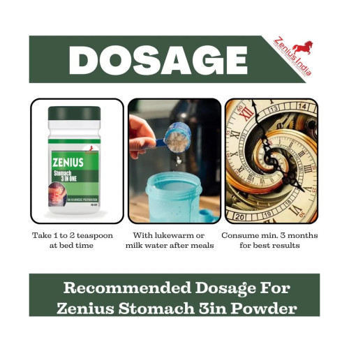 Zenius India Stomach 3In One (100g)