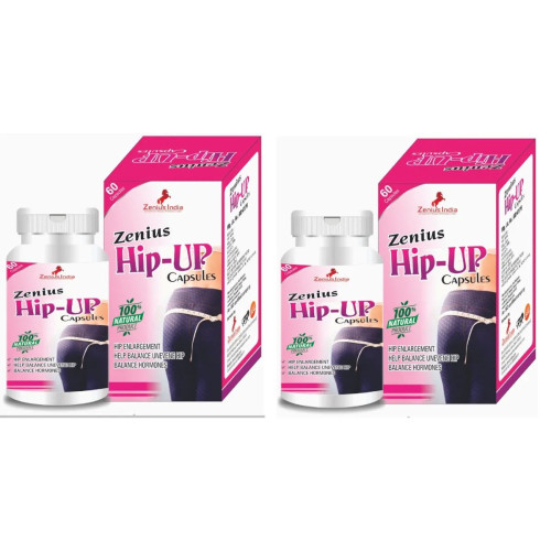 Zenius India Hip Up  Capsules (60cap, Pack of 2)