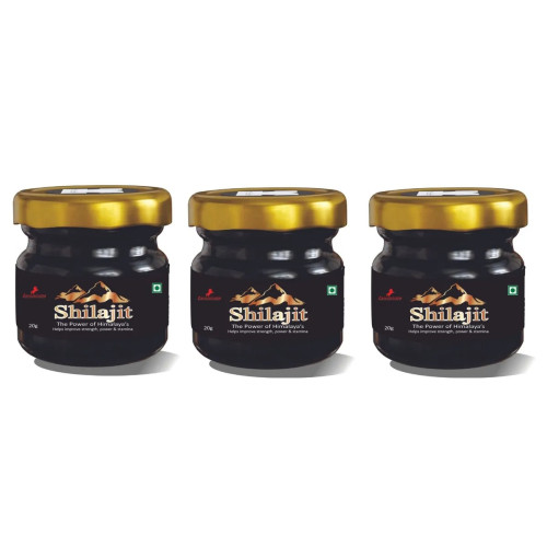 Zenius India Shilajit (20g, Pack of 3)