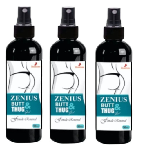 Zenius India Butt & Thug Gel (50ml, Pack of 3)