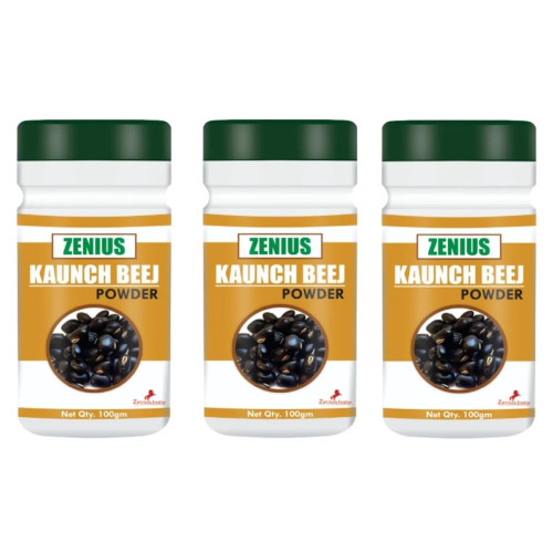 Zenius India Kaunch Beej Power (100g, Pack of 3)