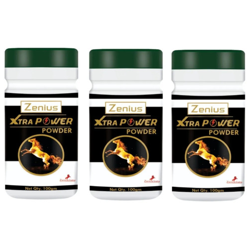 Zenius India Xtra Power Powder (100g, Pack of 3)