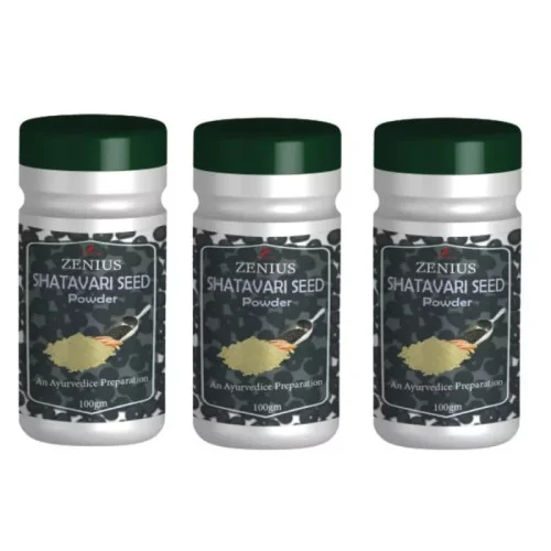 Zenius India Shatavari Seed Powder (100g, Pack of 3)