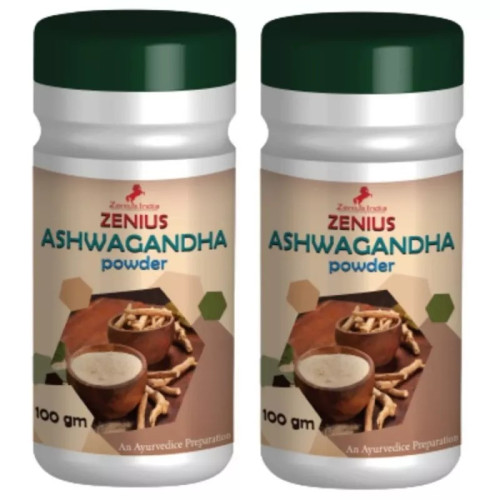 Zenius India Ashwagandha Powder (100g, Pack of 2)