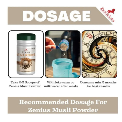 Zenius India Musli Powder (100g, Pack of 2)