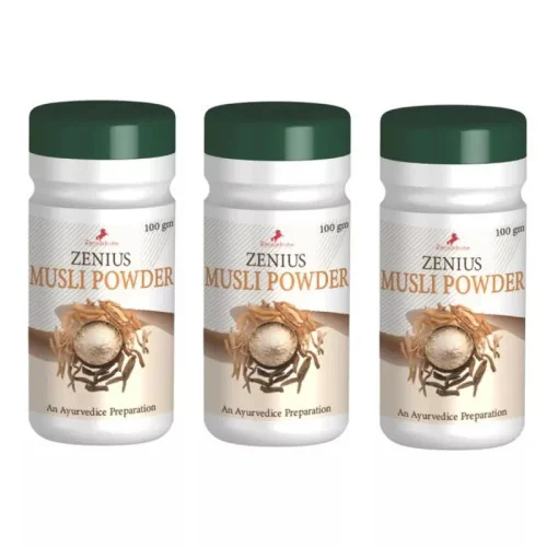 Zenius India Musli Powder (100g, Pack of 3)