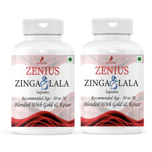 Zenius India Zinga Lala  Capsules (30cap, Pack of 2)