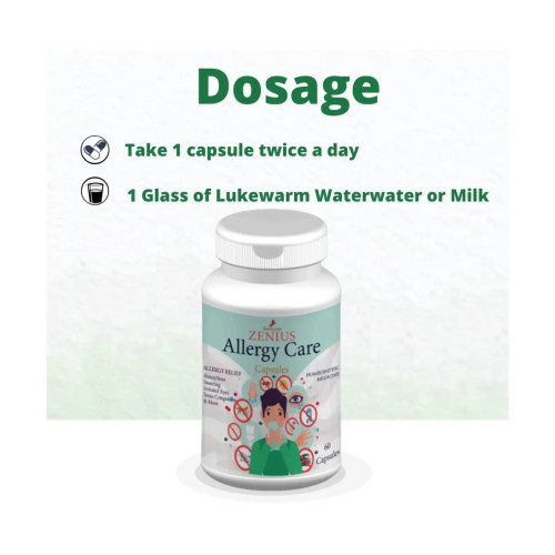 Zenius India Allergy Care  Capsules (60cap)