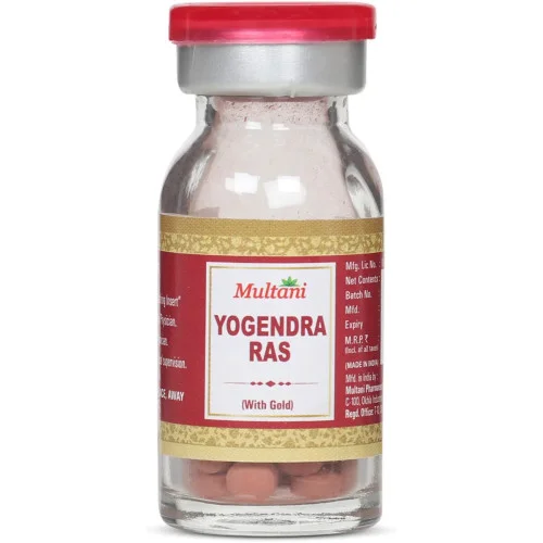 Multani Yogendra Ras With Gold (10 Tablets)