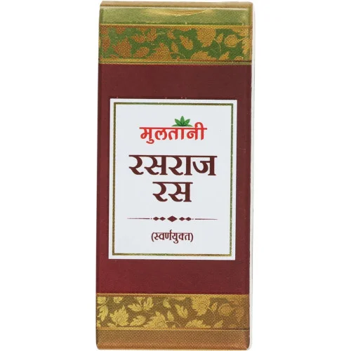 Multani Rasraj Ras With Gold (10 Tablets)