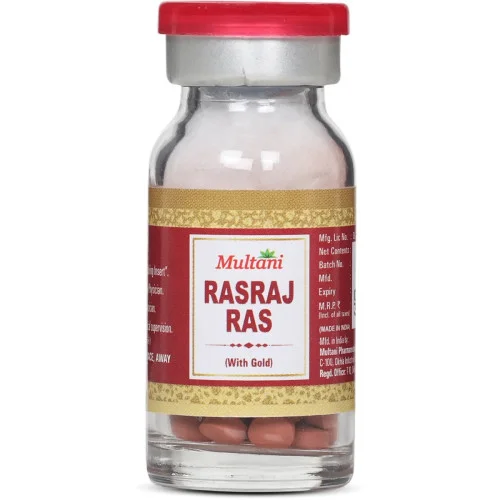 Multani Rasraj Ras With Gold (30 Tablets)