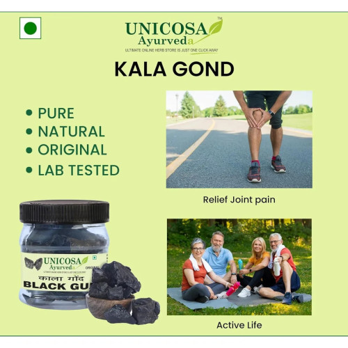 Unicosa Ayurveda Black Gond (100g)