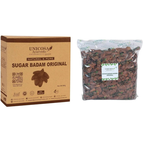 Unicosa Ayurveda Sugar Badam Original (500g)