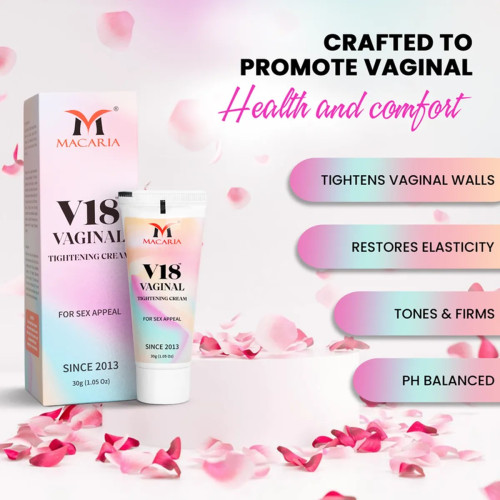 Macaria V18 Vaginal Tightening Cream (30g)