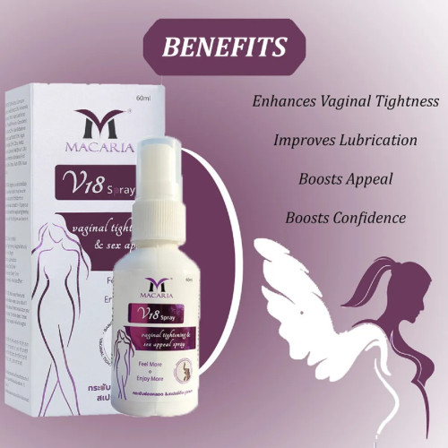 Macaria V18 Vaginal Tightening Spray (60ml)