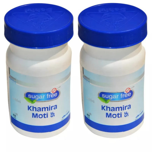 Dehlvi Remedies Khamira Moti (Suger Free) (250g, Pack of 2)