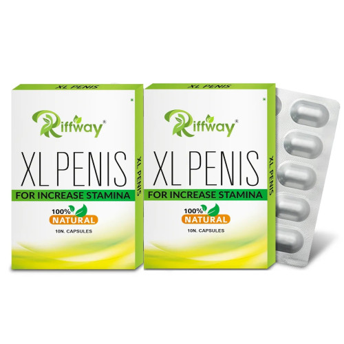 Riffway Xl Penis (10 Capsules, Pack of 2)