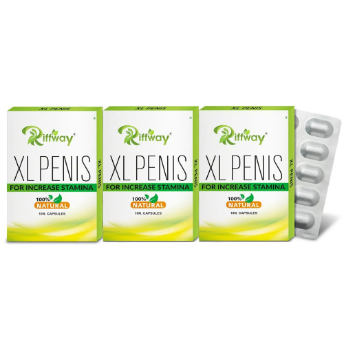 Riffway Xl Penis (10 Capsules, Pack of 3)