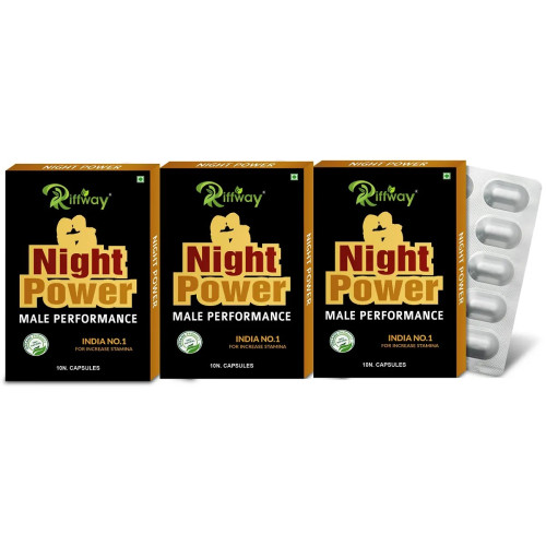 Riffway Night Power (10 Capsules, Pack of 3)