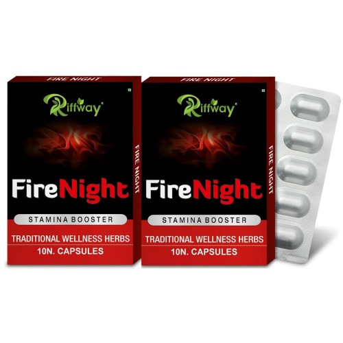 Riffway Fire Night (10 Capsules, Pack of 2)