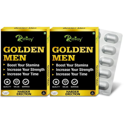 Riffway Golden Men (10 Capsules, Pack of 2)