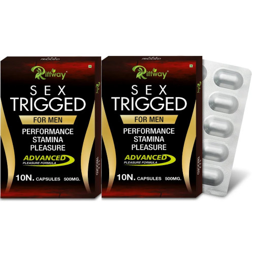 Riffway Sex Trigged (10 Capsules, Pack of 2)