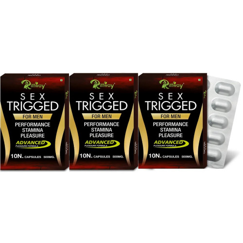 Riffway Sex Trigged (10 Capsules, Pack of 3)
