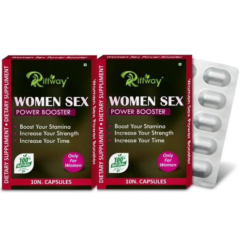Riffway Woman Sex Power Booster (10 Capsules, Pack of 2)