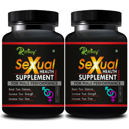 Riffway Sexual Health Supplement (15 Capsules, Pack of 2)