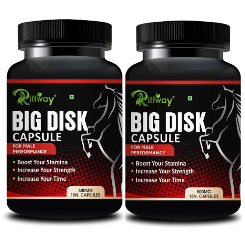 Riffway Big Disk (15 Capsules, Pack of 2)