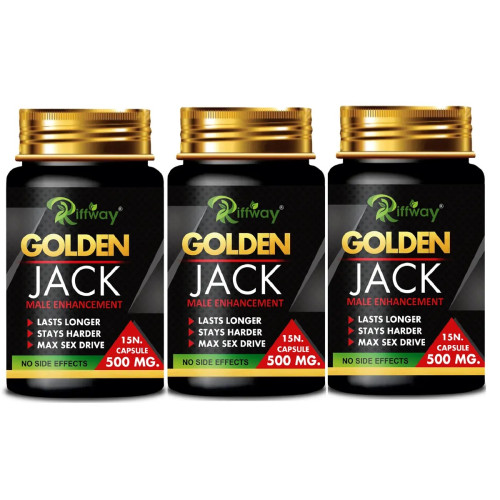 Riffway Golden Jack (15 Capsules, Pack of 3)