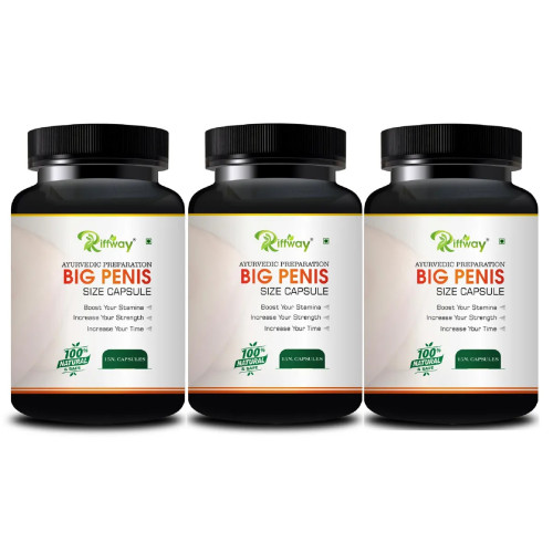 Riffway Big Penis Size (15 Capsules, Pack of 3)