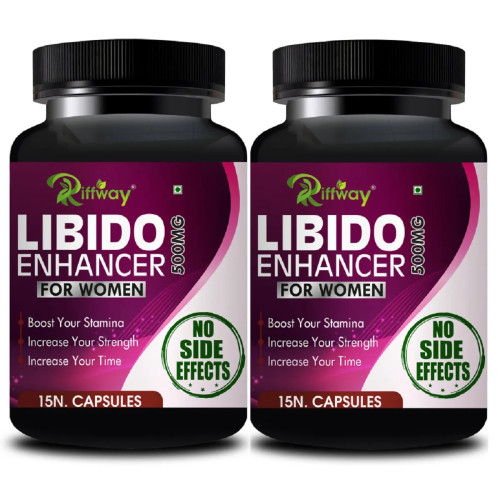Riffway Libido Enhancer For Women (15 Capsules, Pack of 2)