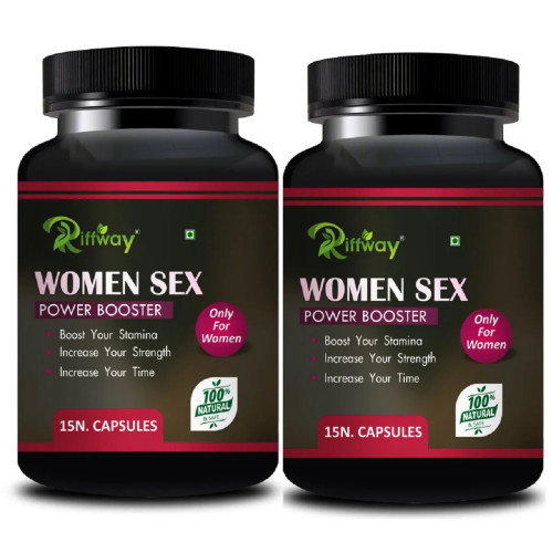 Riffway Woman Sex Power Booster (15 Capsules, Pack of 2)