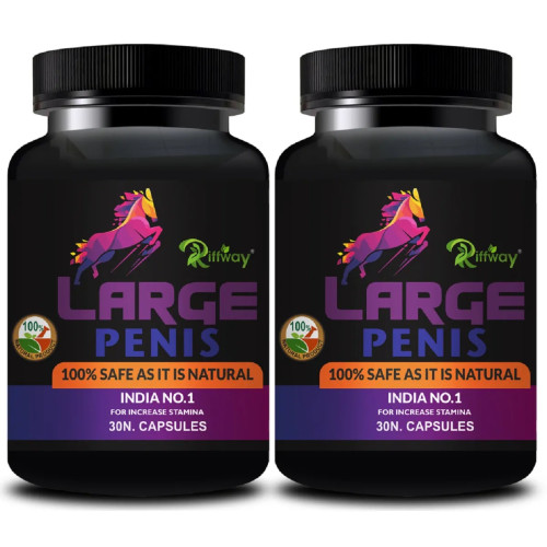 Riffway Large Penis (30 Capsules, Pack of 2)