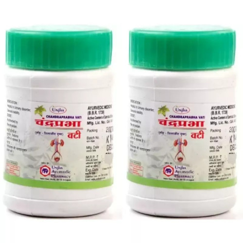 Unjha Chandprabha Vati (200 Tablets, Pack of 2)
