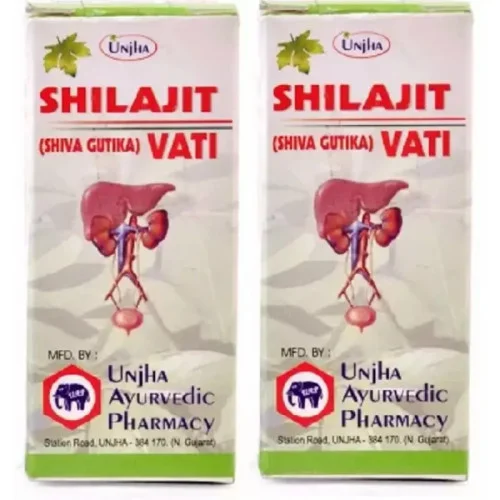 Unjha Shilajeet Vati (200 Tablets, Pack of 2)