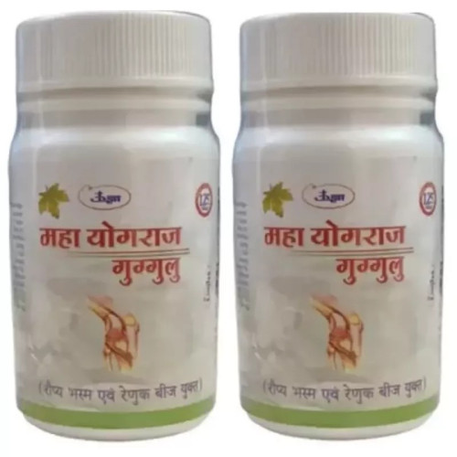 Unjha Mahayograj Guggulu (60 Tablets, Pack of 2)