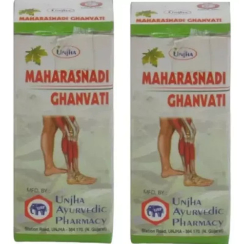 Unjha Maharasnadi Ghan Vati (200 Tablets, Pack of 2)