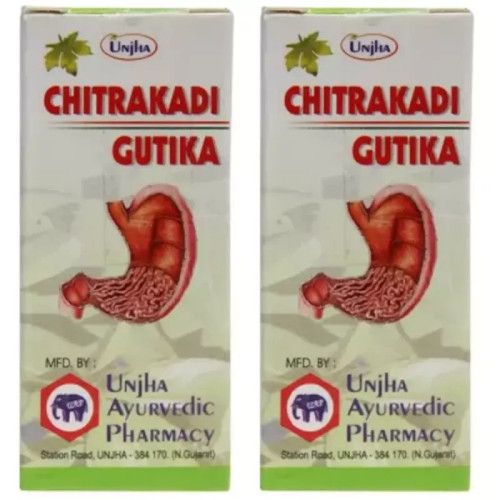 Unjha Chitrakadi Gutika (25g, Pack of 2)