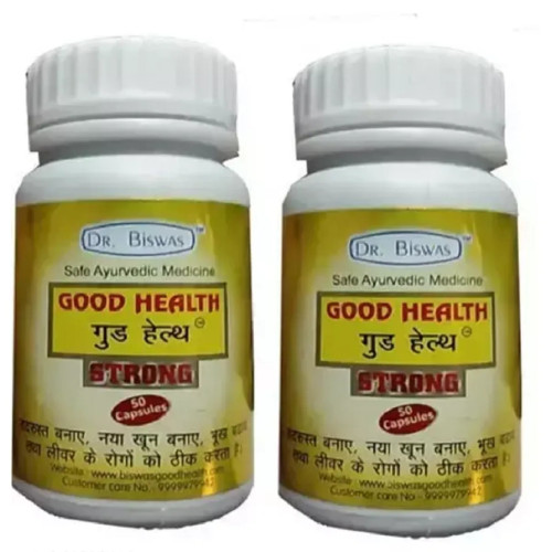 Dr Biswas Good Health Strong (50 Capsules, Pack of 2)
