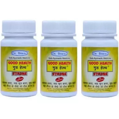 Dr Biswas Good Health Strong (50 Capsules, Pack of 3)