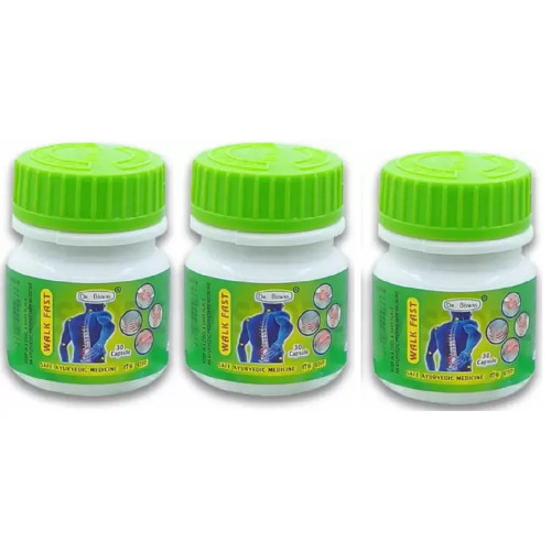 Dr Biswas Walk Fast (30 Capsules, Pack of 3)