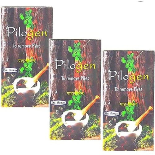 Dr Biswas Pilogen Ayurvedic (50 Capsules, Pack of 3)