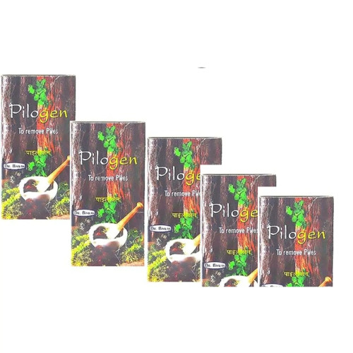 Dr Biswas Pilogen Ayurvedic (50 Capsules, Pack of 5)