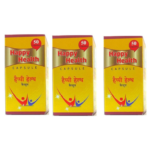 Dr Biswas Happy Health (50 Capsules, Pack of 3)