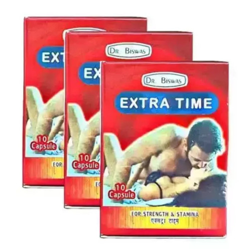 Dr Biswas Extra Time (10 Capsules, Pack of 3)