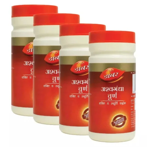Dabur Ashwagandha Churna (100g, Pack of 4)