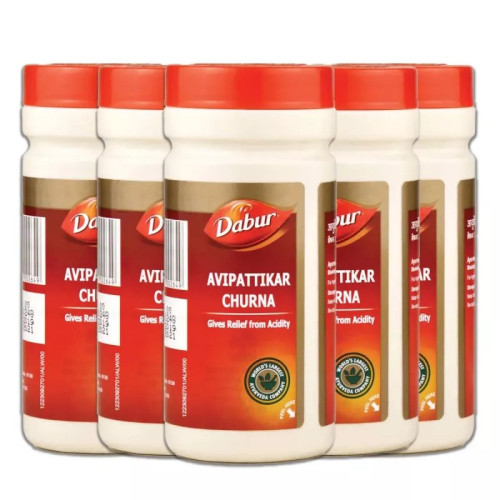 Dabur Avipattikar Churan (60g, Pack of 5)